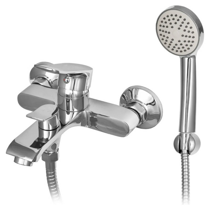 Смеситель для ванны с коротким изливом Ledeme Wisent W32234 (Китай)