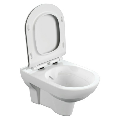 Комплект подвесной унитаз City Clean On с инсталляцией Link Pro с кнопкой Estetica хром A64121 Cersanit (Россия)