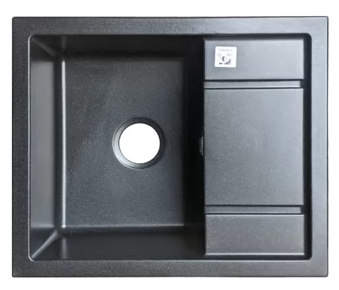 Мойка GERHANS B19 ГРАФИТ 595х495мм (без сифона) (Беларусь)