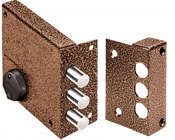 Замок накладной КРЕМЕНЬ 1.06.61. КМА (Россия)