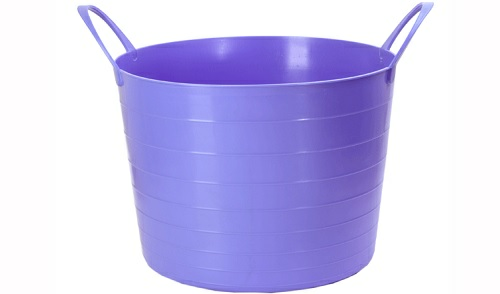 Корзина мягкая 17л, сиреневый, Idea М2880 (Россия)