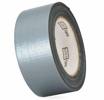Лента универсальная серая 50мм*25м