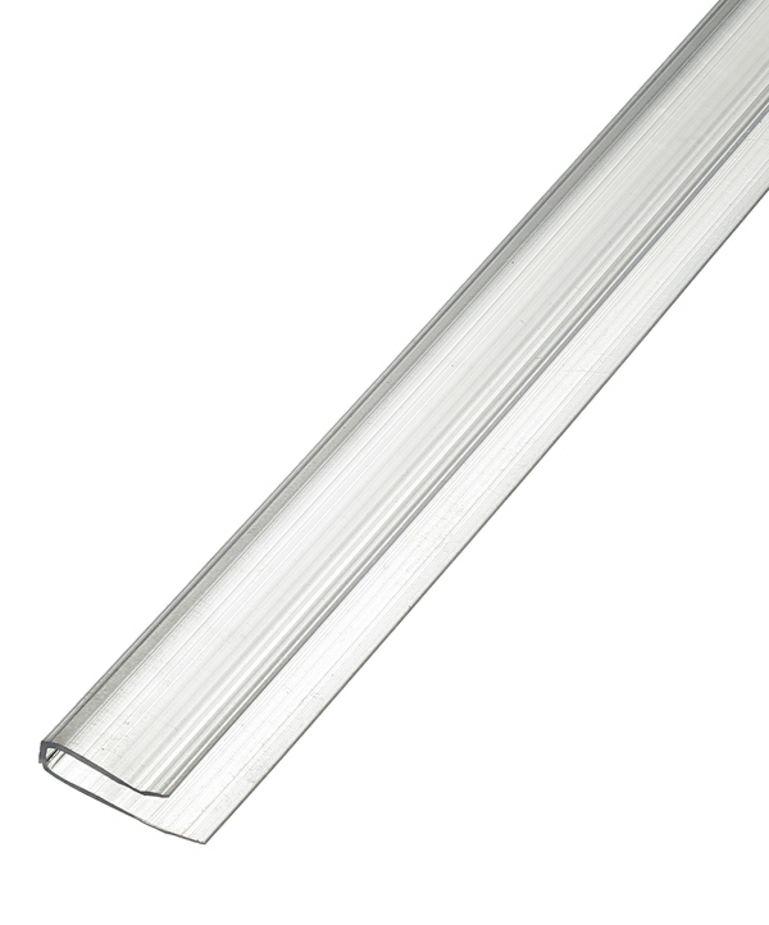 Профиль торцевой прозрачный 2.1м (Россия)