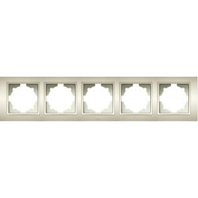 Рамка Zena 5-местная титаниум (Турция)