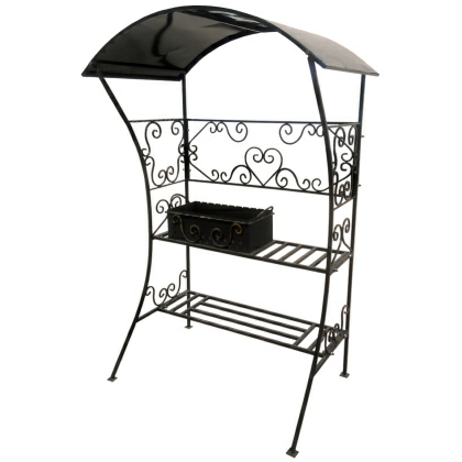 Мангал дачный разборный МДР-01 с крышей (Беларусь)