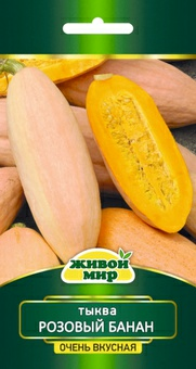 Тыква Розовый банан крупноплодная (W. Legutko) 2 г (Беларусь)