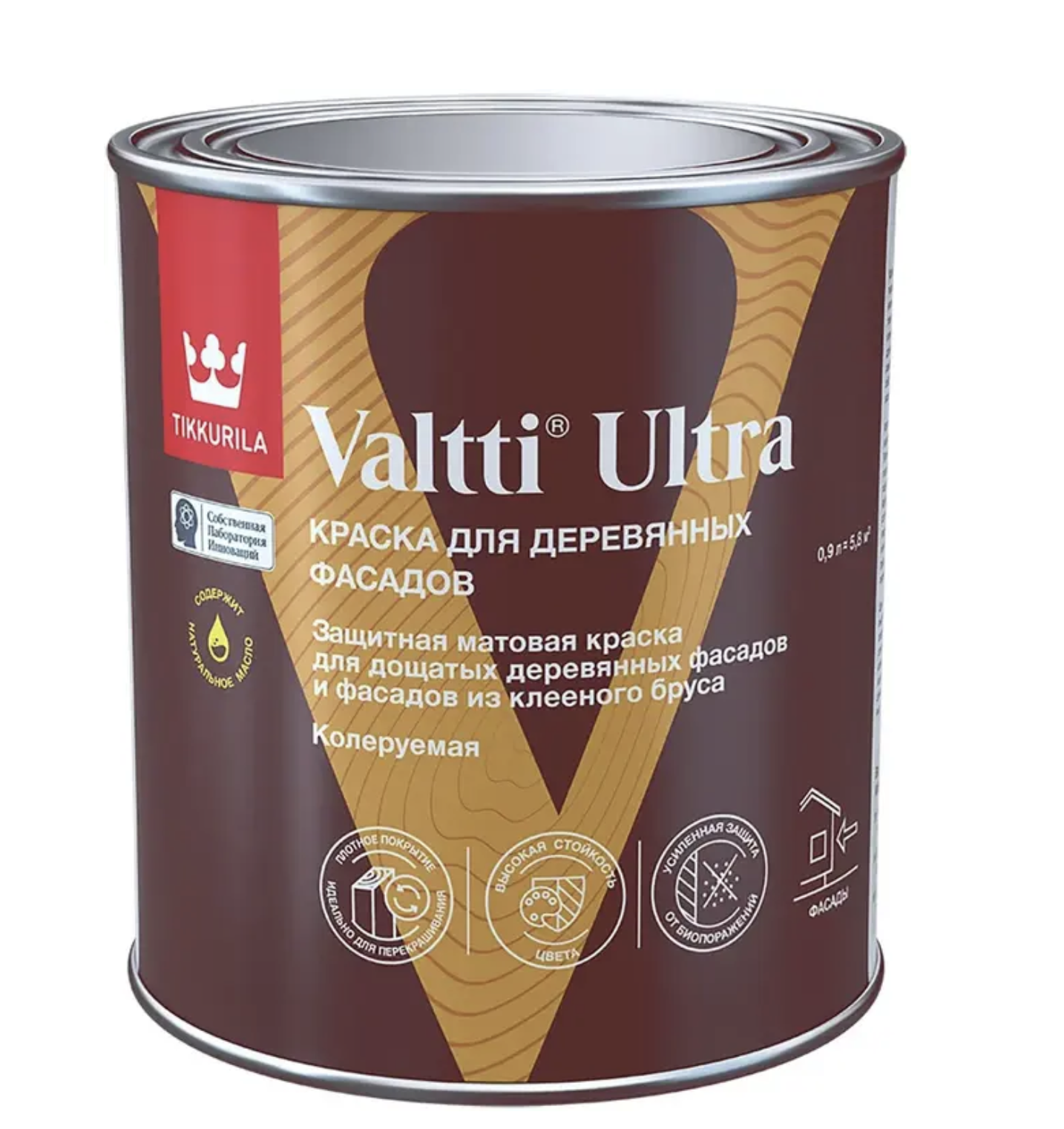 Краска для деревянных фасадов TIKKURILA VALTTI ULTRA (Россия) в Борисове