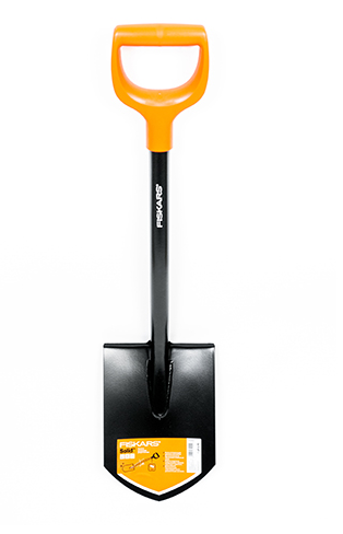 Лопата штыковая укороченная Solid FISKARS 1066715 (Польша)