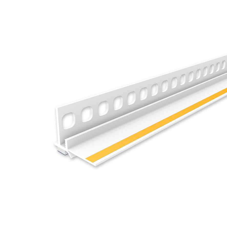 ЕвроПрофиль оконный примыкающий 6мм 2,5м Идеал 001 Белый (Россия)