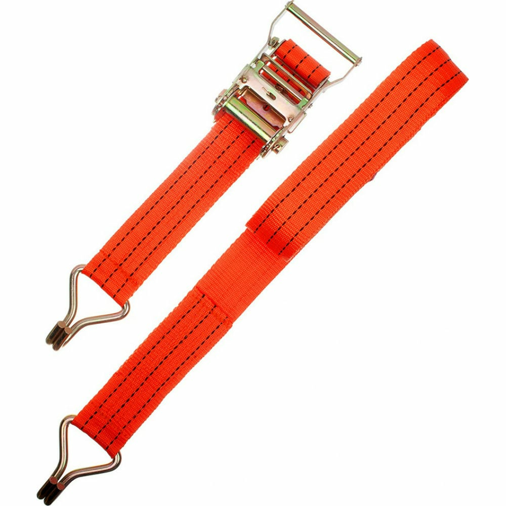 Ремень крепления груза с крюками с храповым механизмом 135мм 0,038х 6м Remocolor