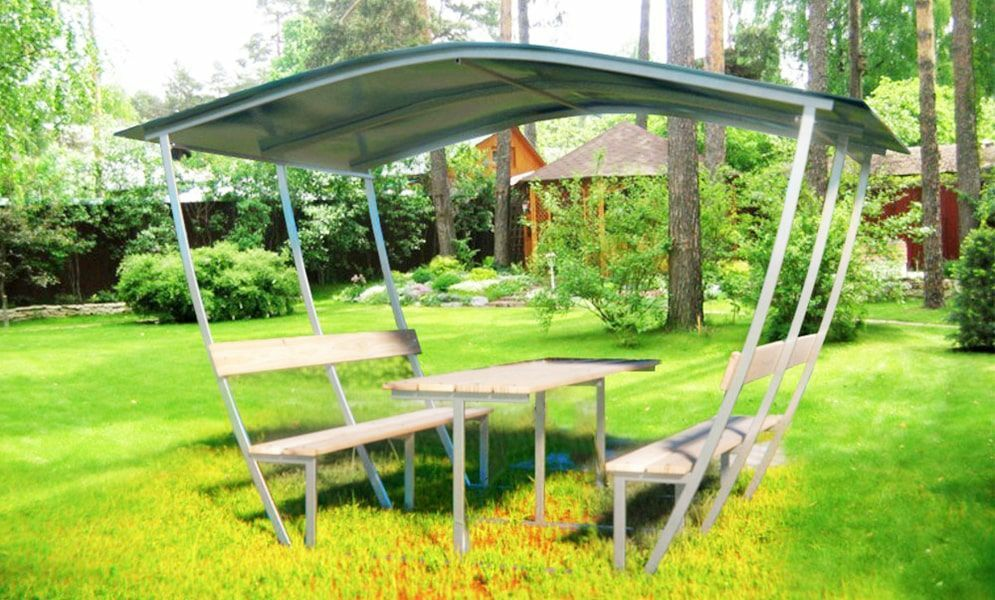 Каркас беседки «Садовод Шале» 2м (Беларусь)