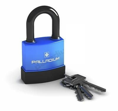 Замок навесной Palladium 907WP-65 (Китай)