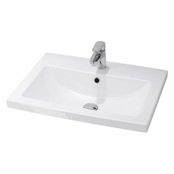 Умывальник мебельный COMO 70 с отверстием без арматуры