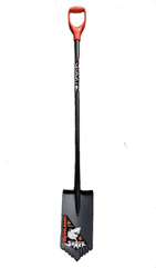 Лопата штыковая сварная с зубьями FINLAND Shark (Россия)