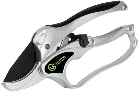 Секатор титановый с храповым механизмом 0233 (Россия)
