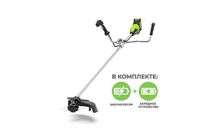 Триммер аккумуляторный Greenworks 40V 2105707UB (Китай)