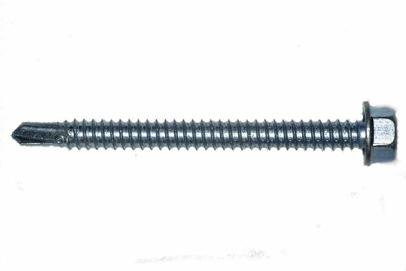 Саморез для фасадных систем 4,8х20 цинк в металл (Китай)