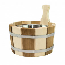 Ушат "шайка" 3л. с нержавеющей вставкой (ТЛТ-10)  (Россия)