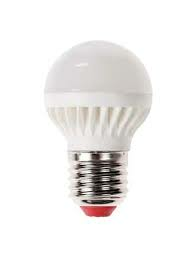 Лампа светодиодная Экономка LED Шарик 5Вт Е27 4500К (Россия)