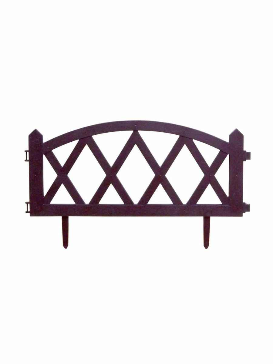 Забор декоративный Modern 50413 5шт длина 3м шоколад (Беларусь)