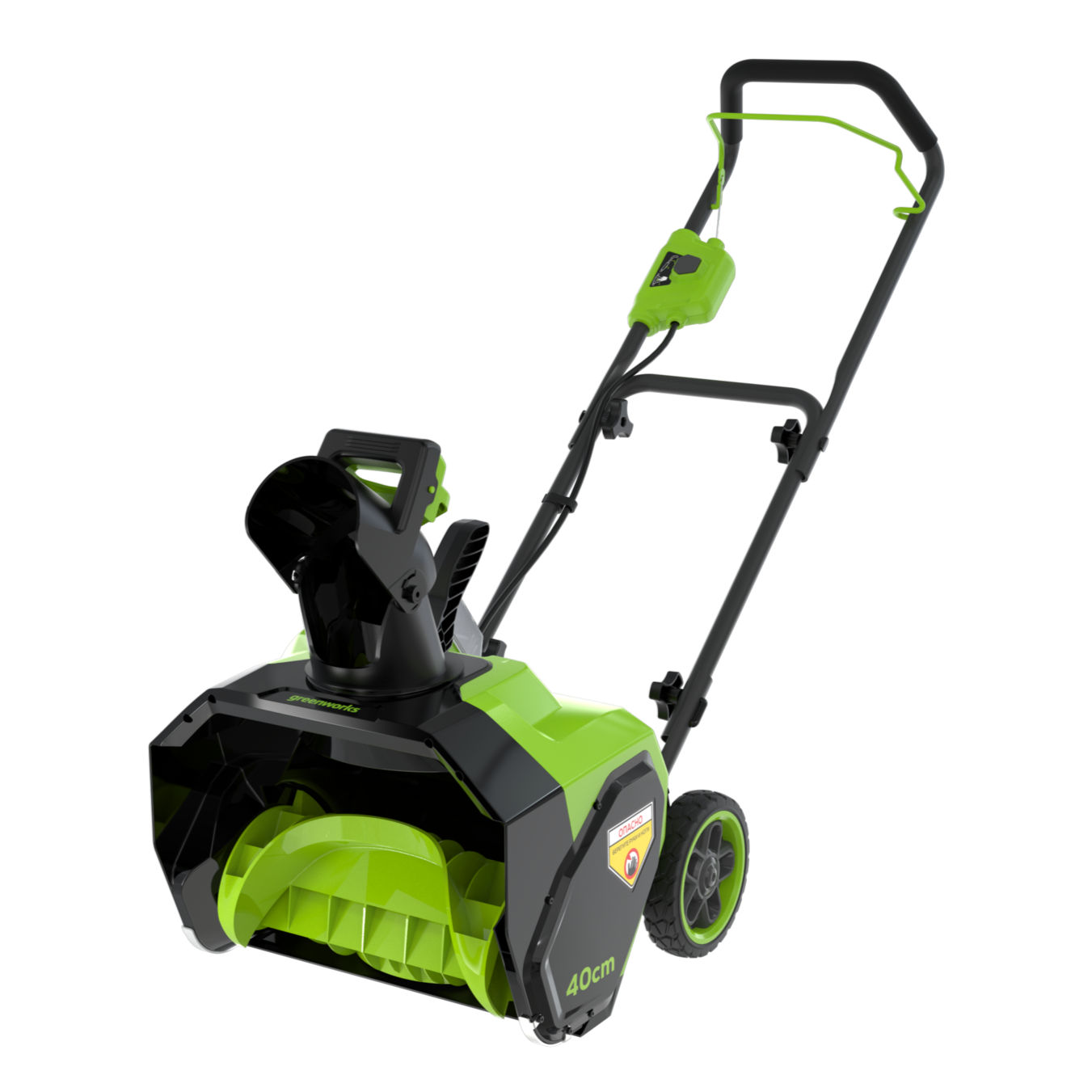 Снегоуборщик аккумуляторный Greenworks 40V G40ST40 1хАКБ 4Ач и ЗУ 40см 2603607UB (Китай)