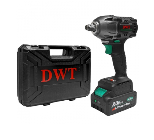 Бесщеточный аккумуляторный ударный гайковерт DWT ABWP-20 HDN-4C2 BMC (Китай)