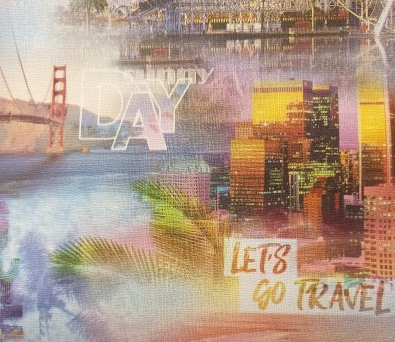 Обои бумажные Каникулы 10,05х0,53м С6-Д629-03КМД2 (Россия)