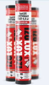 Материал кровельный IzoLUX оптимал ТКП К-СТ-Б-К/ПП-4,0кг, рулон (10м) (Беларусь)