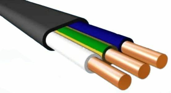 Кабель ВВГ-3х1,5 (пл) (Россия)