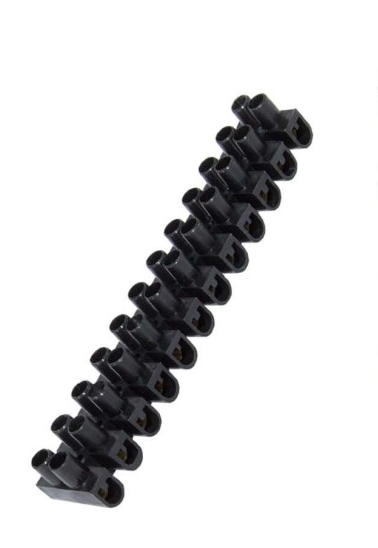 Зажим винтовой ЗВИ-10 полипропилен 1,5-6мм2 100°С черный TDM (Россия)