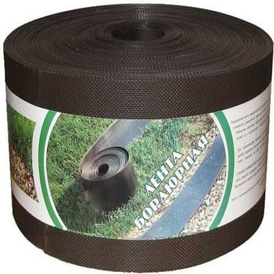Лента газонная коричневая ЛГ 15*900 (Беларусь)