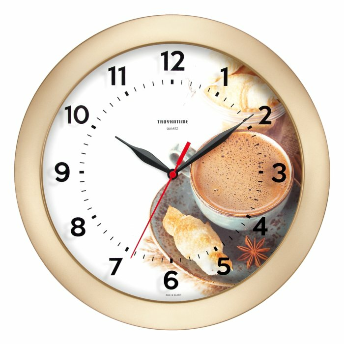 Часы настенные Часпром Troyka 111791043 (Беларусь)