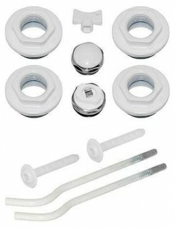 Комплект радиаторный с двумя кронштейнами 3/4", 11 пр.TIM 3043А (Китай) 