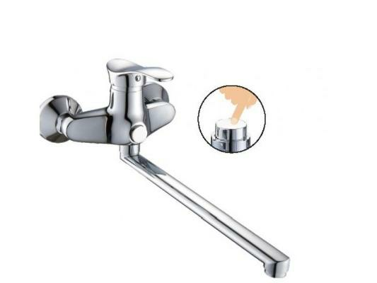  Смеситель для ванны c длинным изливом Wisent WP23001 (Китай)