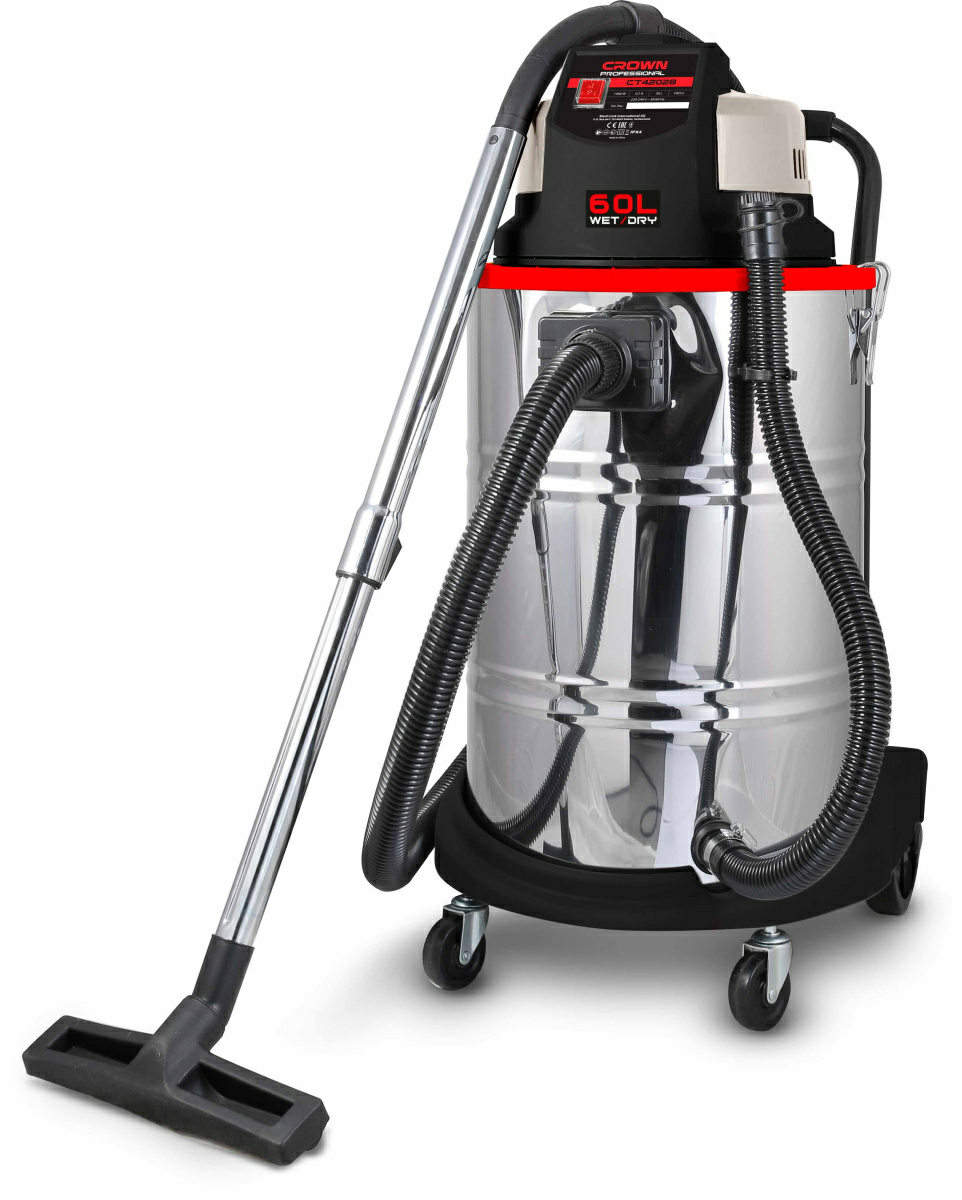 Пылесос промышленный CROWN CT42028 CROWN (Китай)