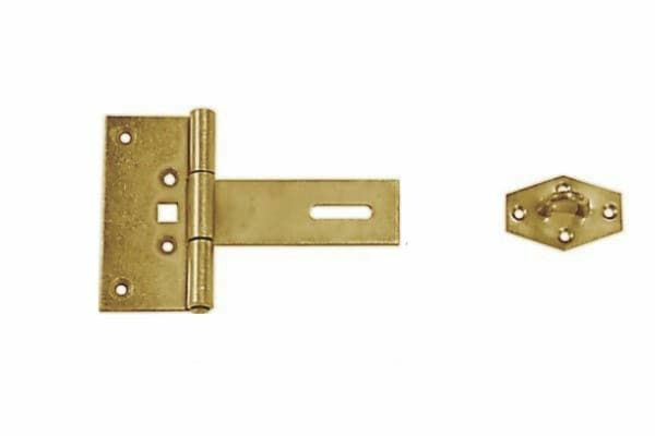 Петля сундучная с затвором ZZBR 150 (100*50*100*2,5мм) (Польша)