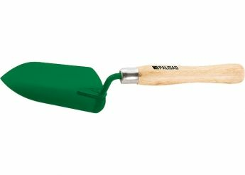 Совок посадочный широкий деревянная рукоятка 380 мм 