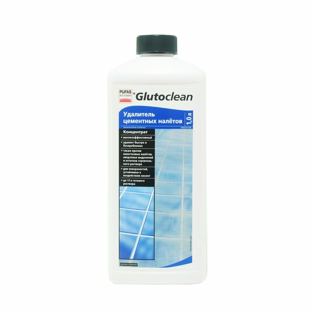Удалитель цементных налетов Glutoclean 1,0л
