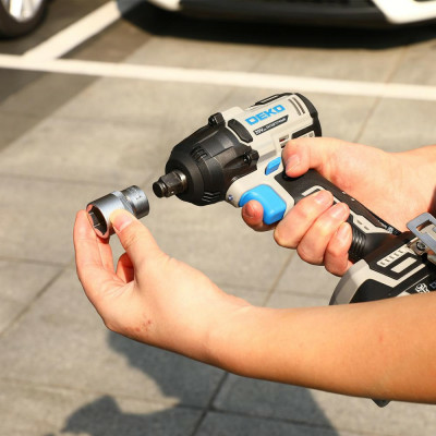 Аккумуляторный гайковерт ударный DEKO ZKIS (Китай)