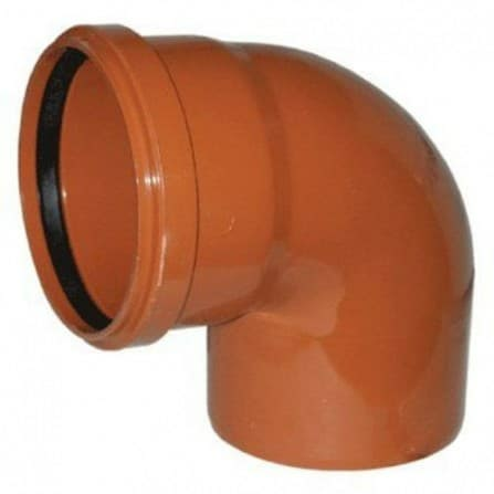 Колено канализационное внешнее ПП 160х90 (Польша)