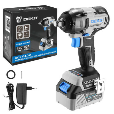 Аккумуляторный гайковерт ударный DEKO ZKIS (Китай)