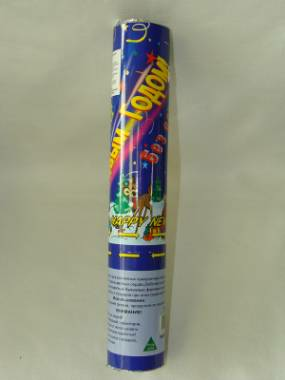 Изделие для праздников и карнавалов Пневмохлопушка 30 см (Беларусь)