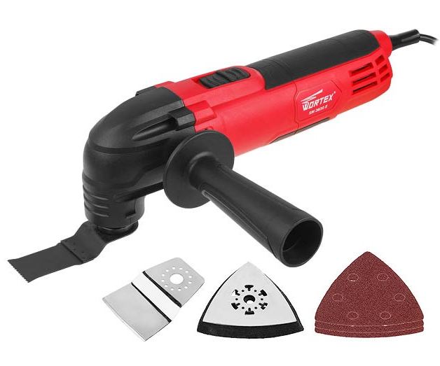 Многофункциональный инструмент (реноватор) WORTEX SM 2830 E + набор оснастки (Китай)