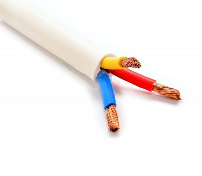 Провод ПВС-3х4.0 белый (Россия)