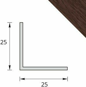 Угол ПВХ 25*25*2,7 Каштан(Россия) Угол ПВХ 25*25*2,7 Каштан(Россия)