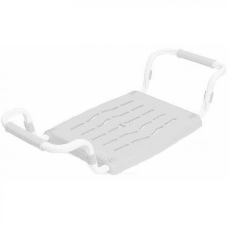 Сиденье в ванну раздвижное пластик-белое (Германия)