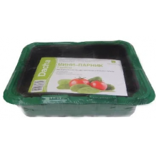 Мини-парник на подоконник (1 вставка) зеленый (Россия)