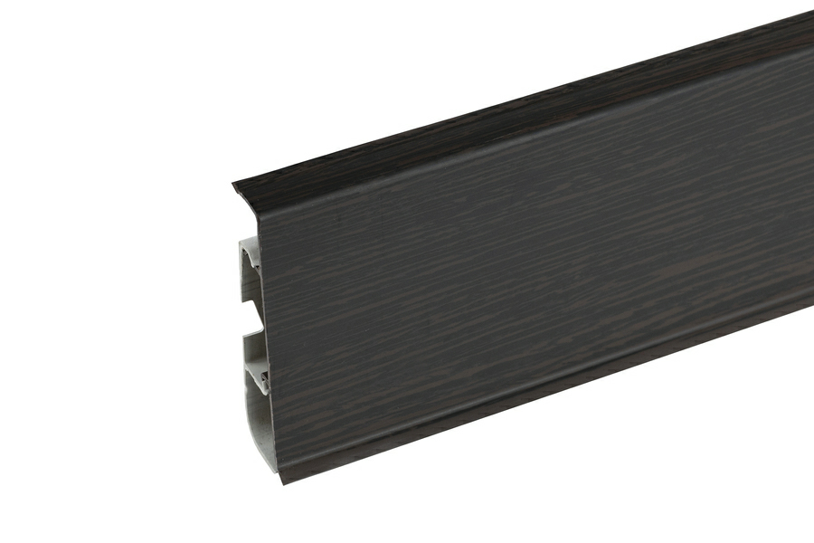 Плинтус напольный Cezar Hi Line Prestige М200 Венге темный Матовый 2,5м (Польша) в Борисове