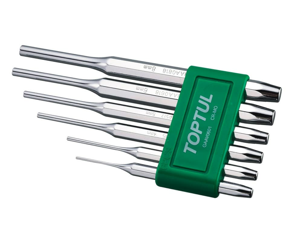 Набор выколоток TOPTUL 6 предметов (Тайвань)