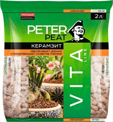 Керамзит крупный Вита фракция 10-20 2л (Россия)
